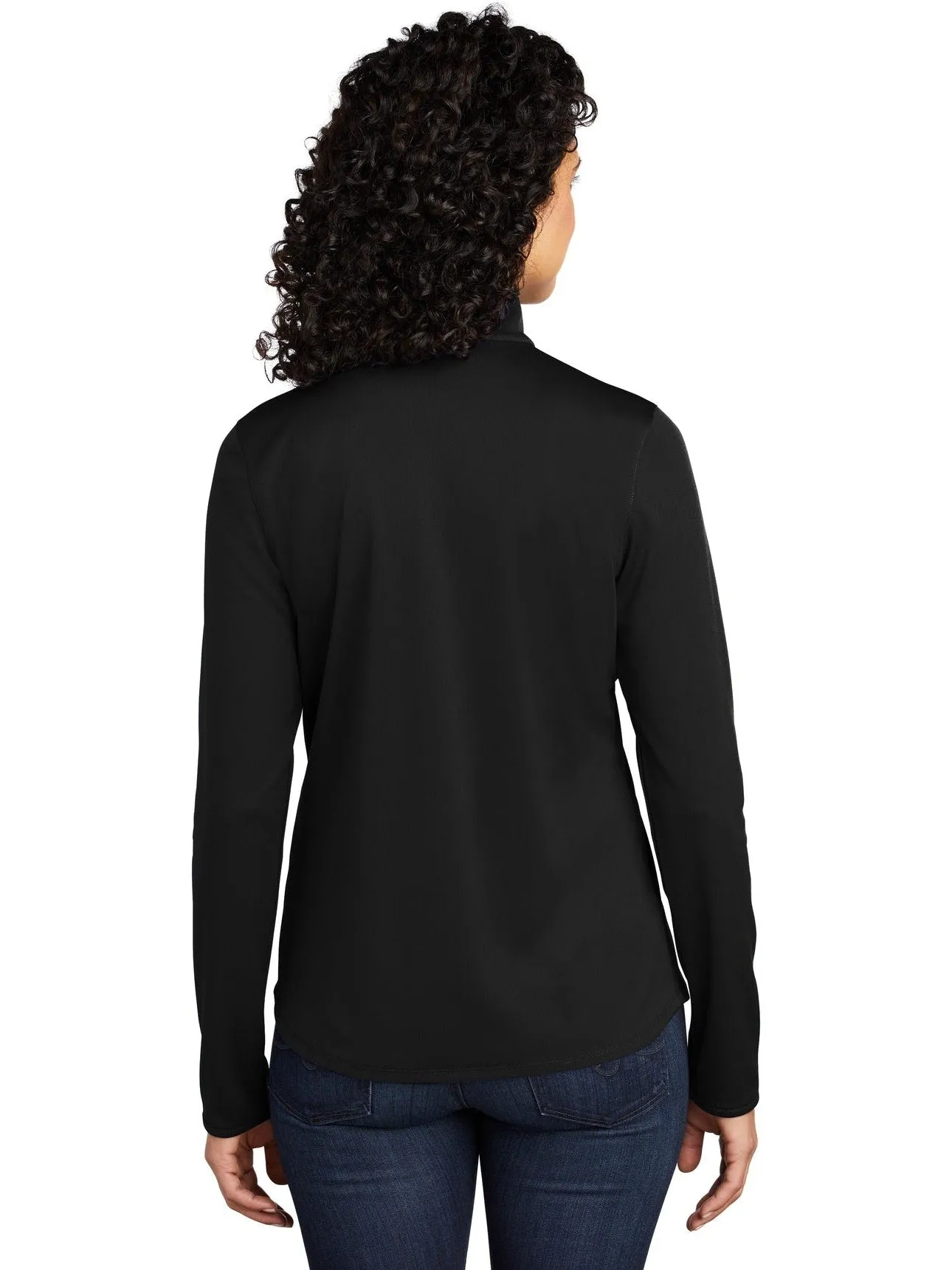 OUTLET-Port AuthorityLadies Silk TouchPerformance 1/4-Zip