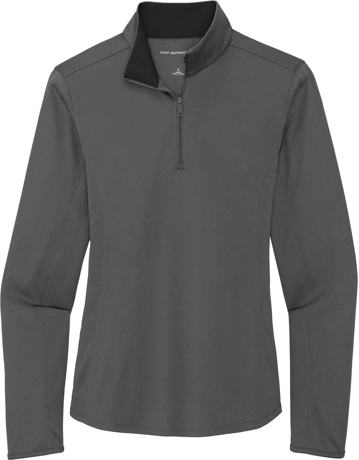OUTLET-Port AuthorityLadies Silk TouchPerformance 1/4-Zip