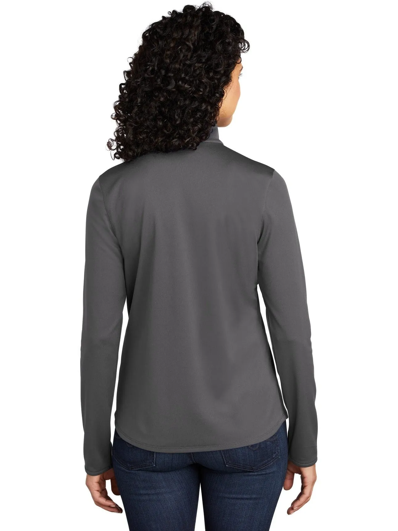 OUTLET-Port AuthorityLadies Silk TouchPerformance 1/4-Zip