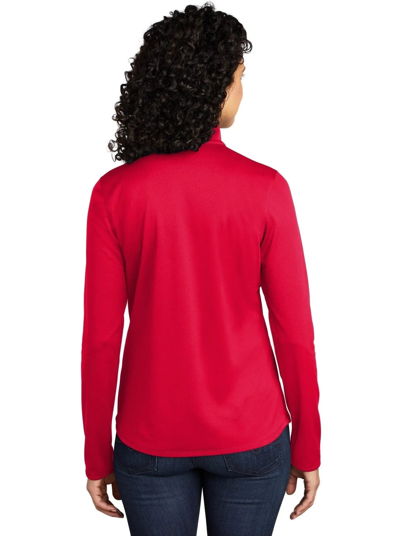 OUTLET-Port AuthorityLadies Silk TouchPerformance 1/4-Zip