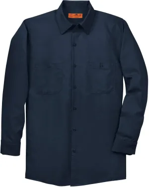 OUTLET-Red Kap Long Sleeve Industrial Work Shirt