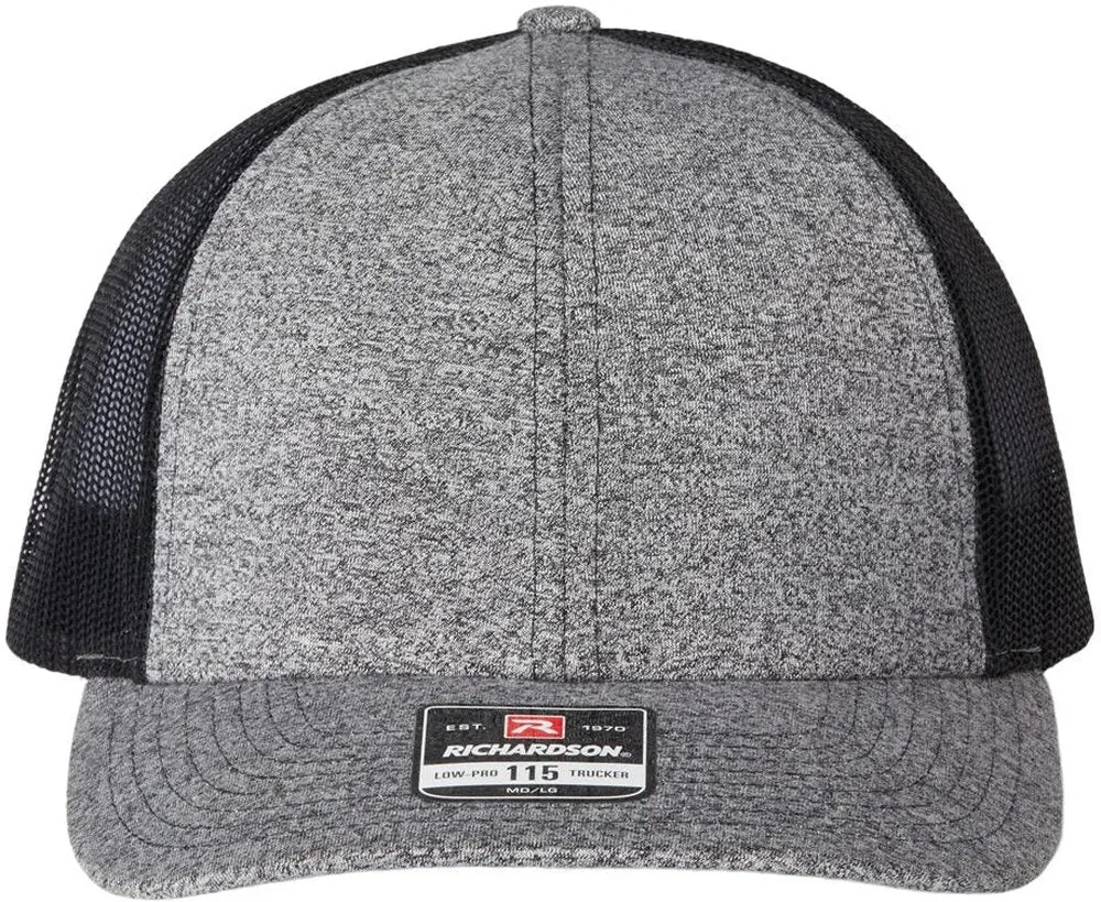 OUTLET-Richardson Low Pro Heather Trucker