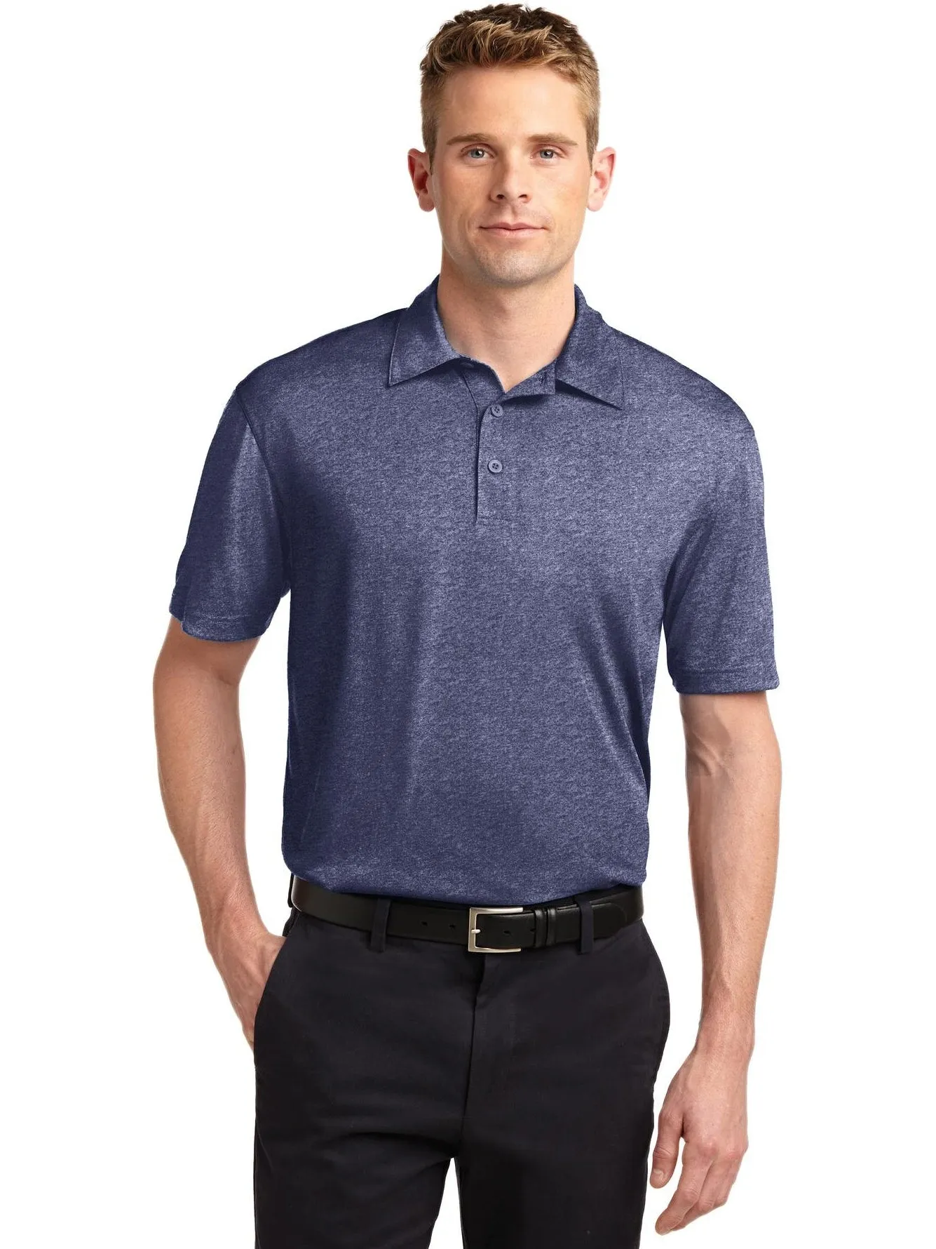 OUTLET-Sport-TekHeather Contender Polo