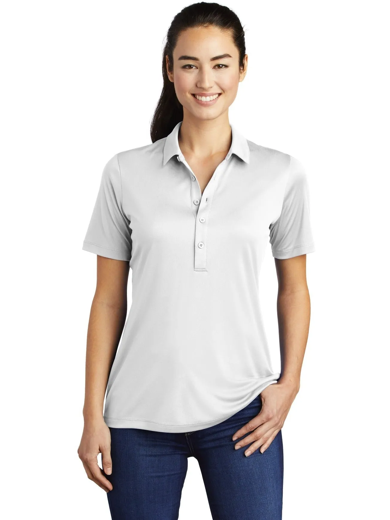 OUTLET-Sport-TekLadies Posi-UVPro Polo