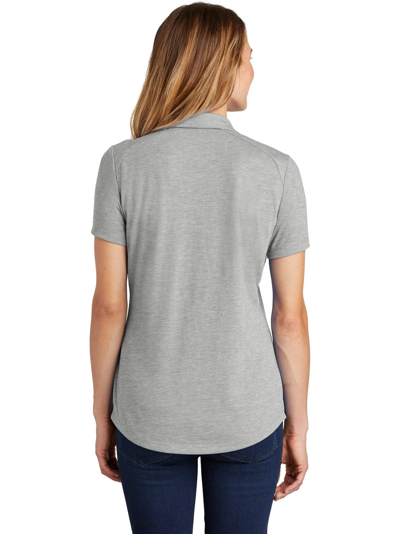 OUTLET-Sport-TekLadies PosiChargeTri-Blend Wicking Polo