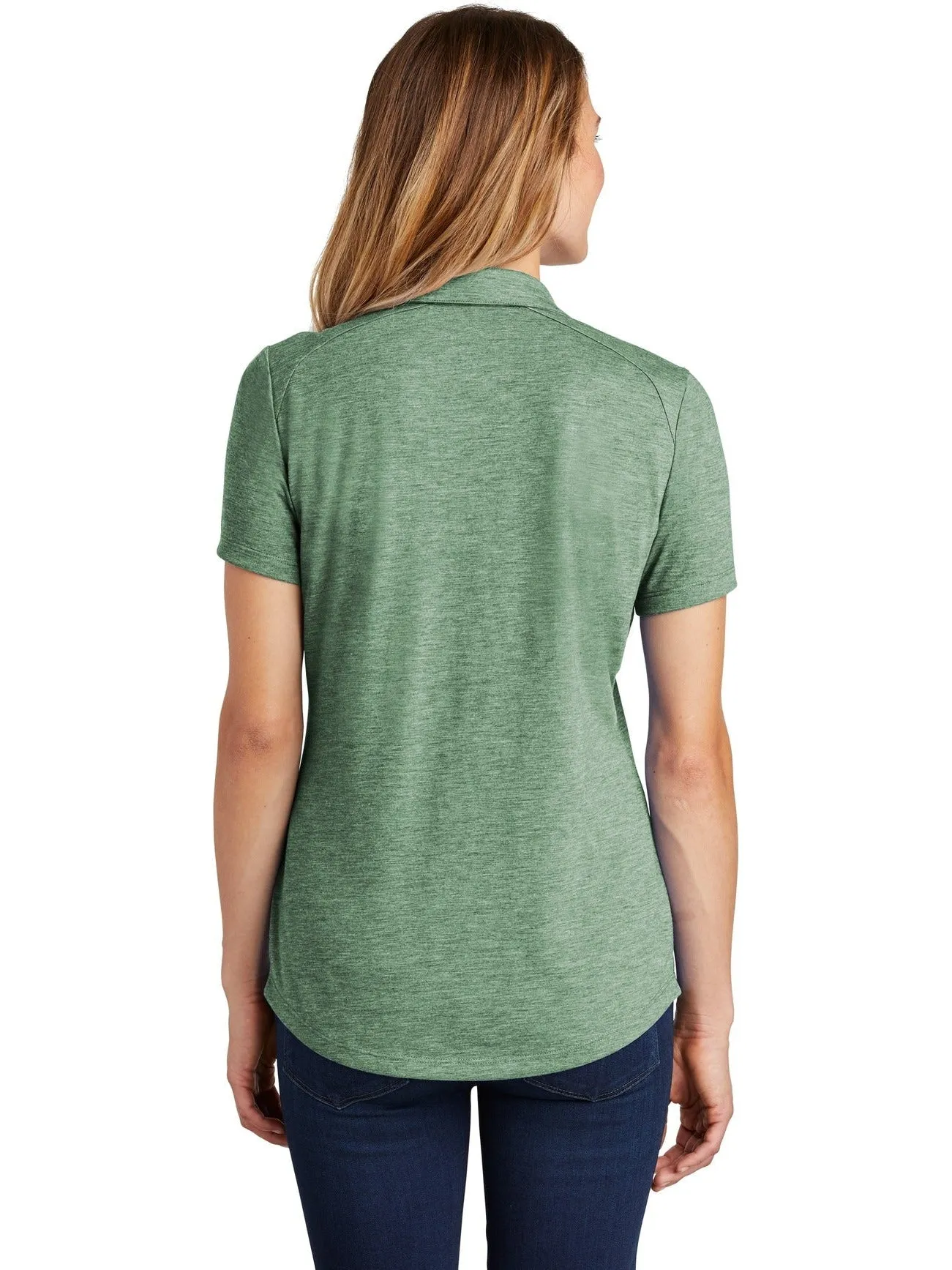 OUTLET-Sport-TekLadies PosiChargeTri-Blend Wicking Polo