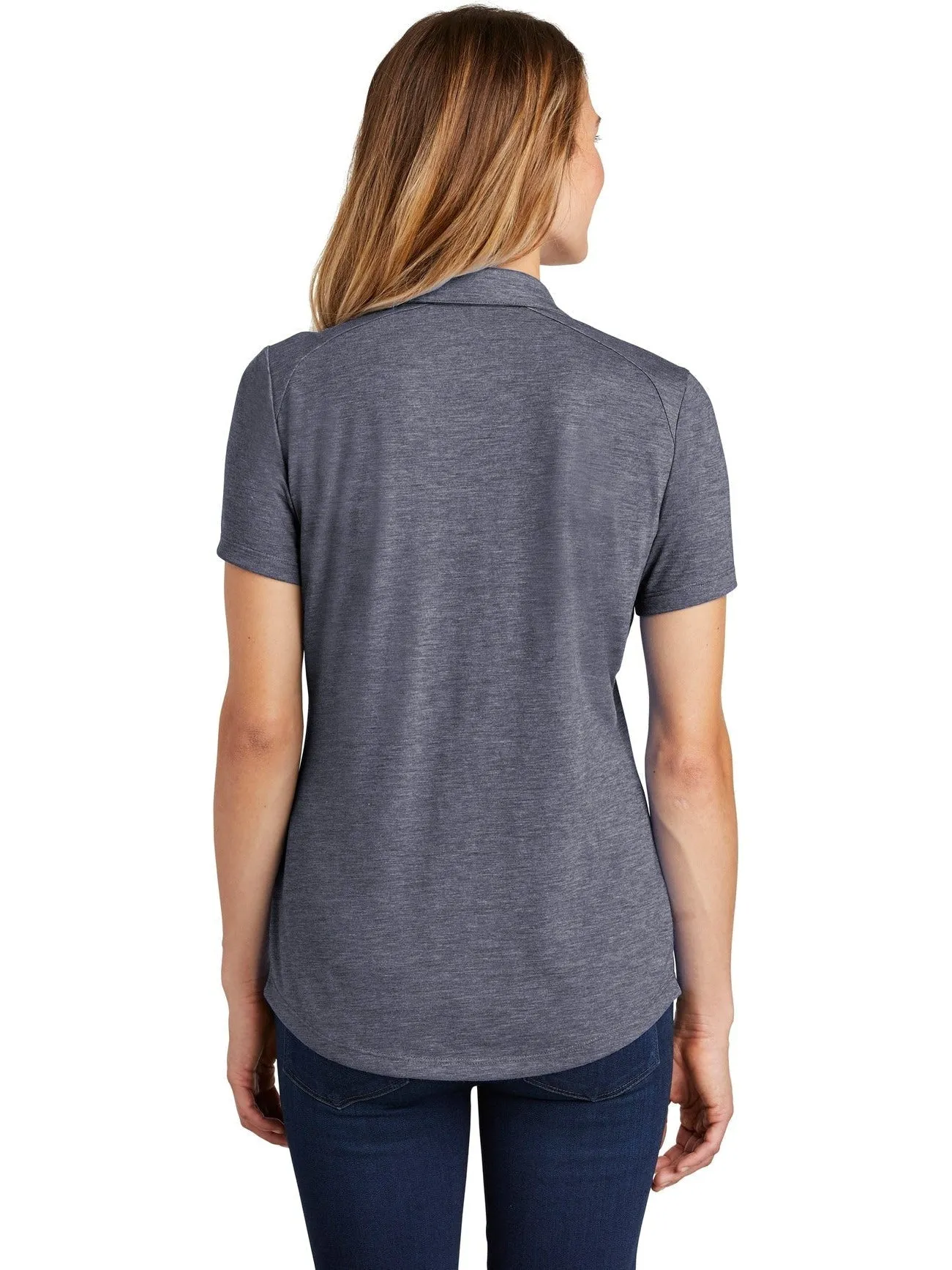 OUTLET-Sport-TekLadies PosiChargeTri-Blend Wicking Polo