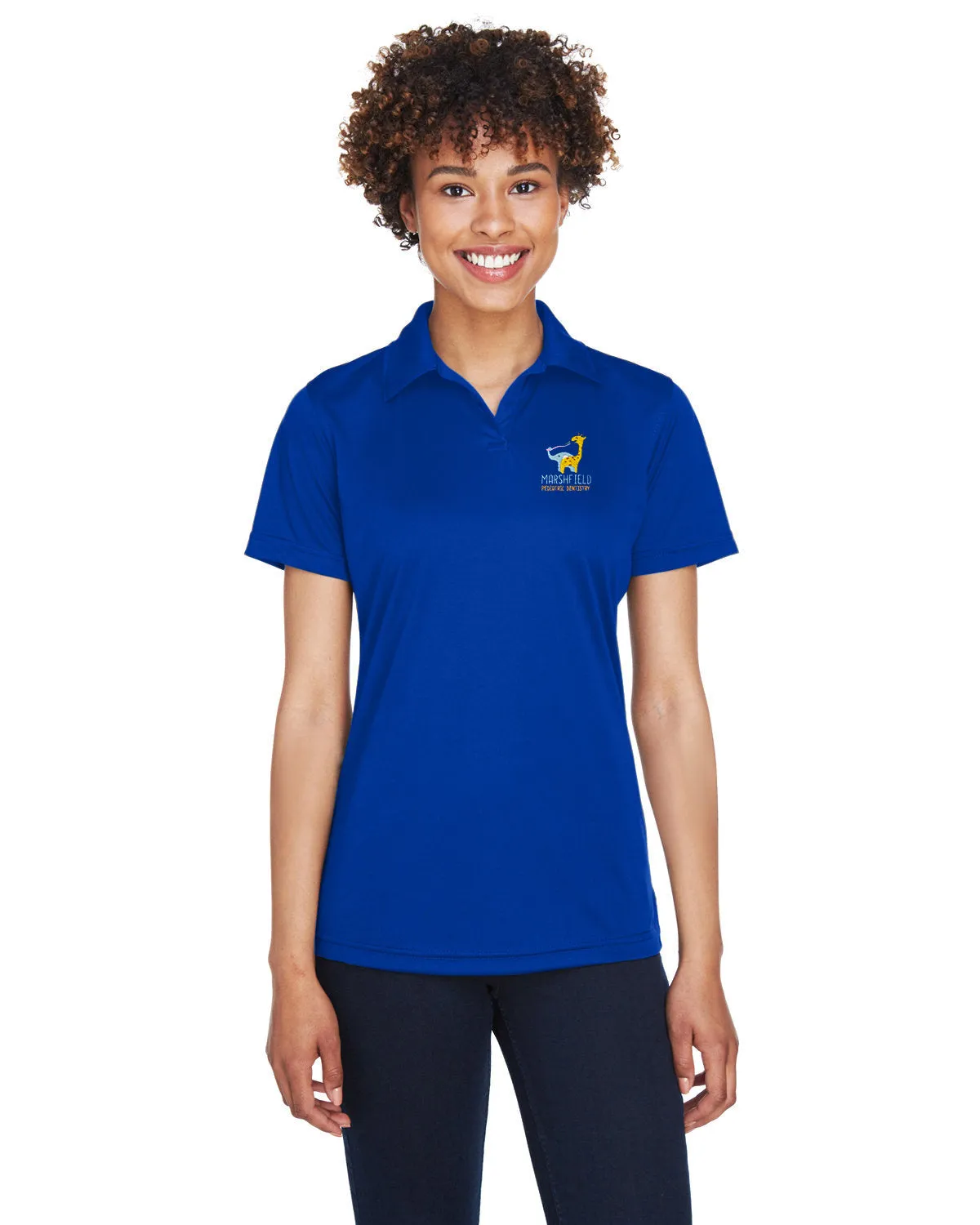 OUTLET-UltraClub Ladies Cool & Dry Sport Performance Interlock Polo