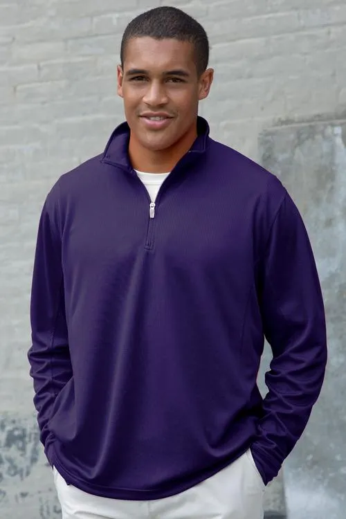 OUTLET-Vansport Mesh 1/4-Zip Tech Pullover