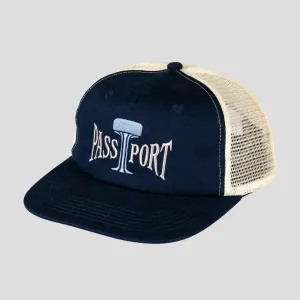 PASSPORT - TOWERS OF WATER WORKERS TRUCKER CAP NAVY/CREAM