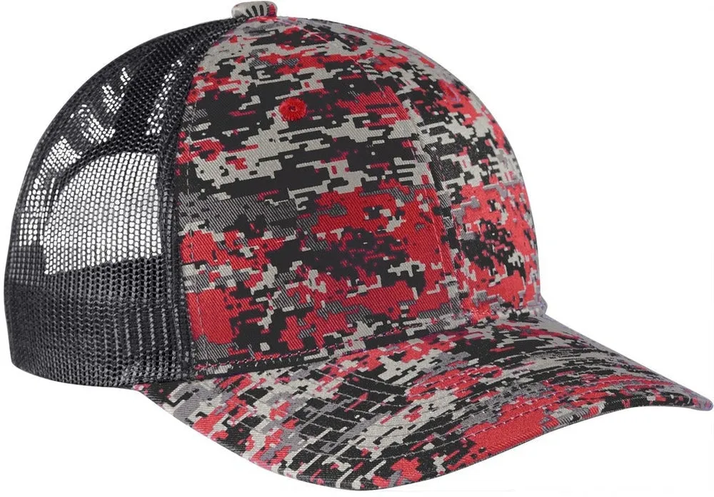 Port Authority Digi Camo Snapback Trucker Cap