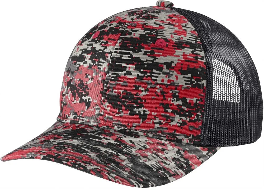 Port Authority Digi Camo Snapback Trucker Cap