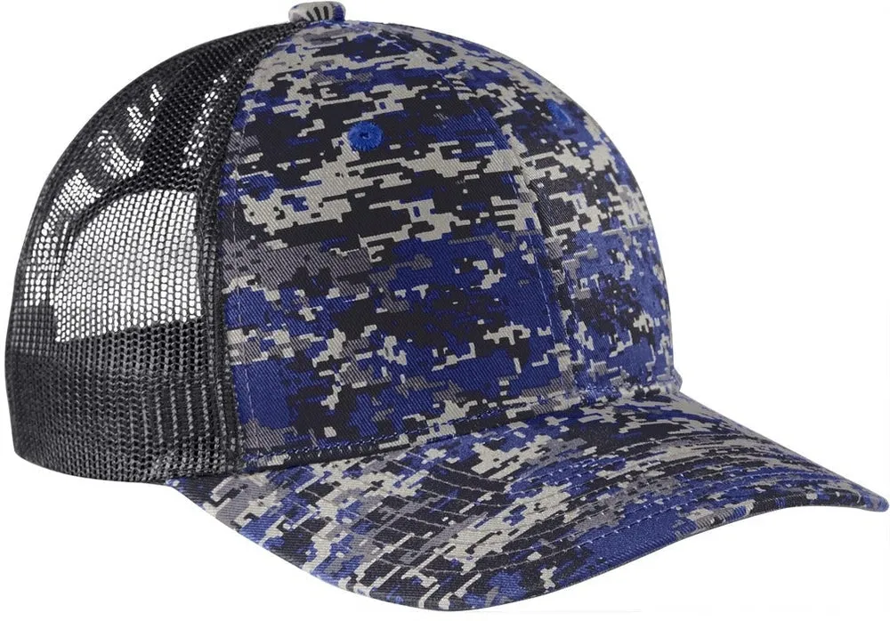 Port Authority Digi Camo Snapback Trucker Cap