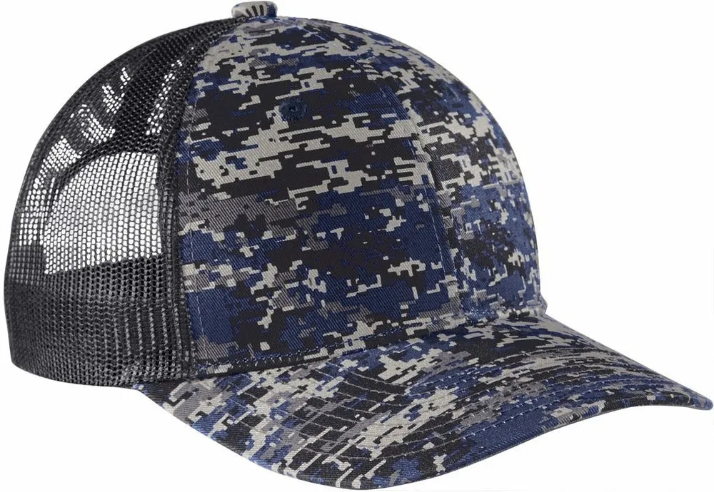 Port Authority Digi Camo Snapback Trucker Cap