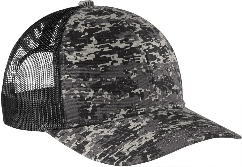 Port Authority Digi Camo Snapback Trucker Cap