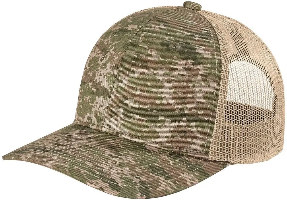 Port Authority Digi Camo Snapback Trucker Cap