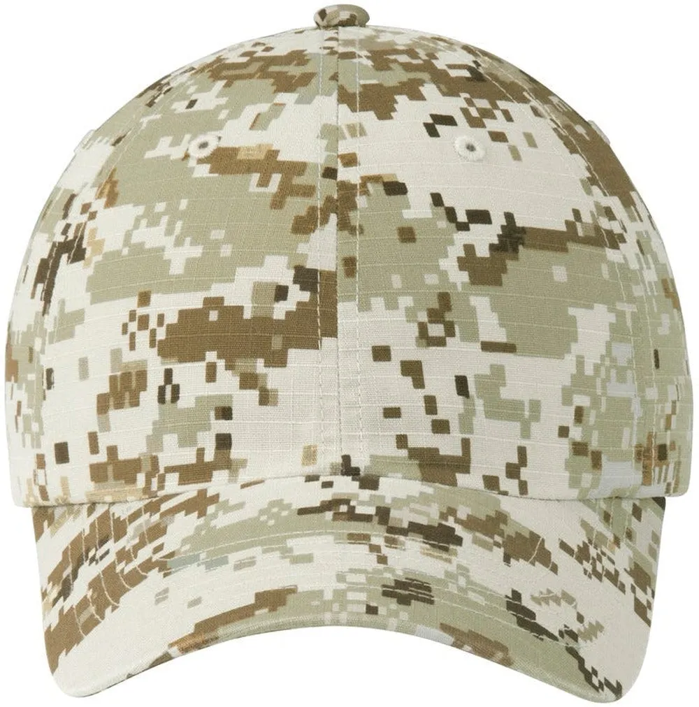 Port Authority Digital Ripstop Camouflage Cap
