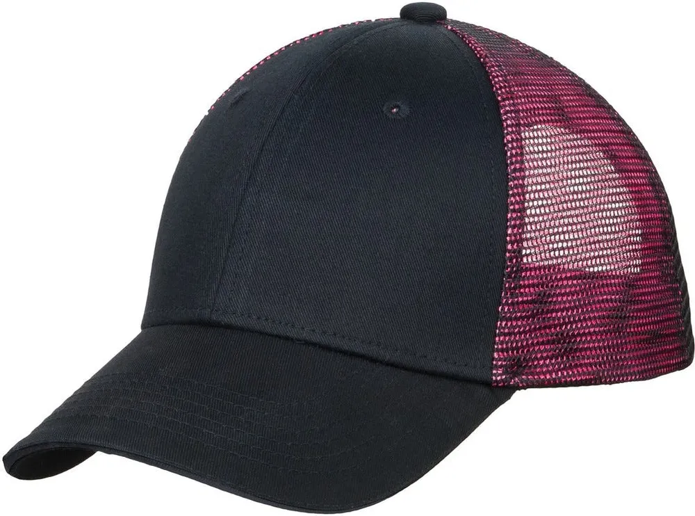 Port Authority Double Mesh Snapback Sandwich Cap