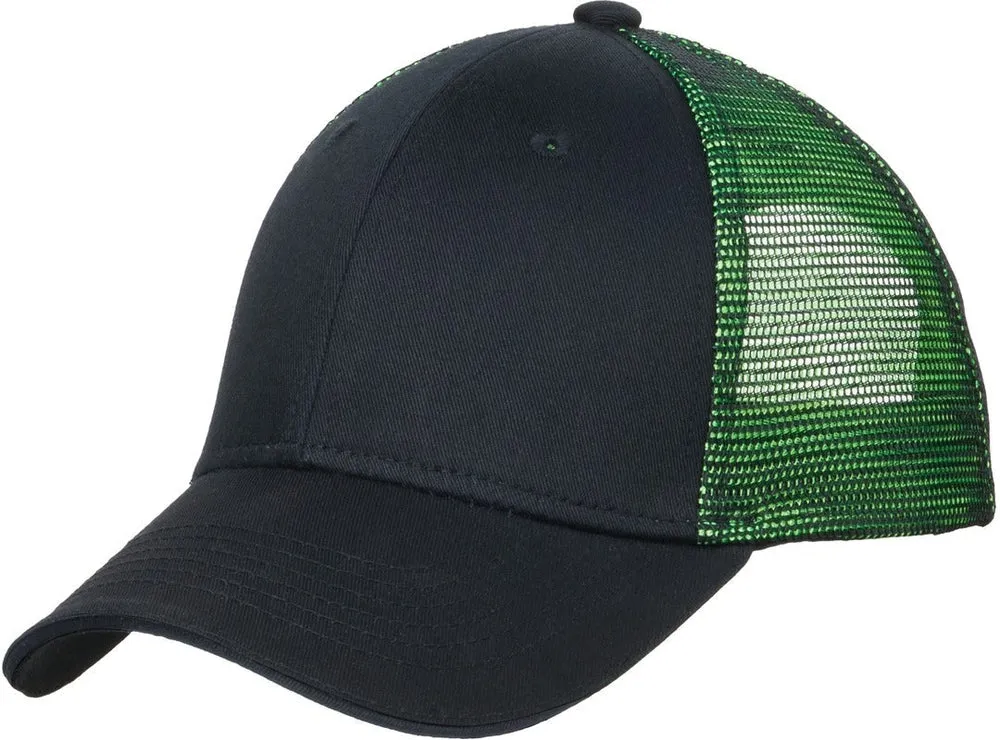 Port Authority Double Mesh Snapback Sandwich Cap