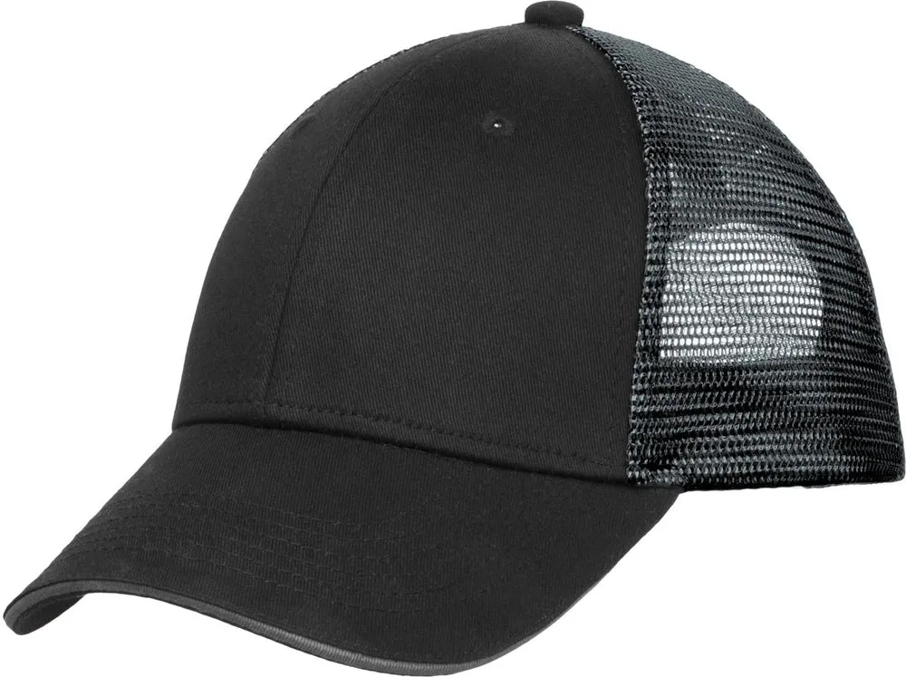 Port Authority Double Mesh Snapback Sandwich Cap