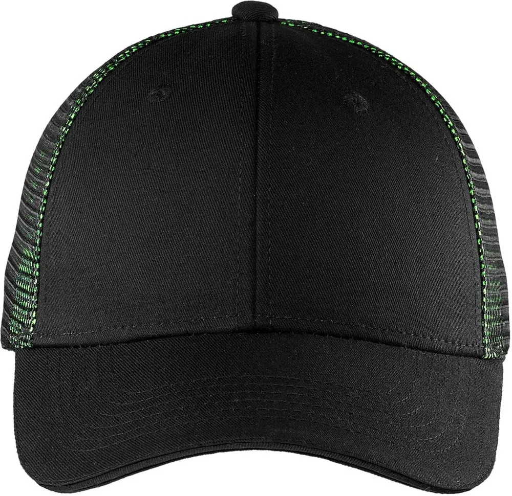Port Authority Double Mesh Snapback Sandwich Cap