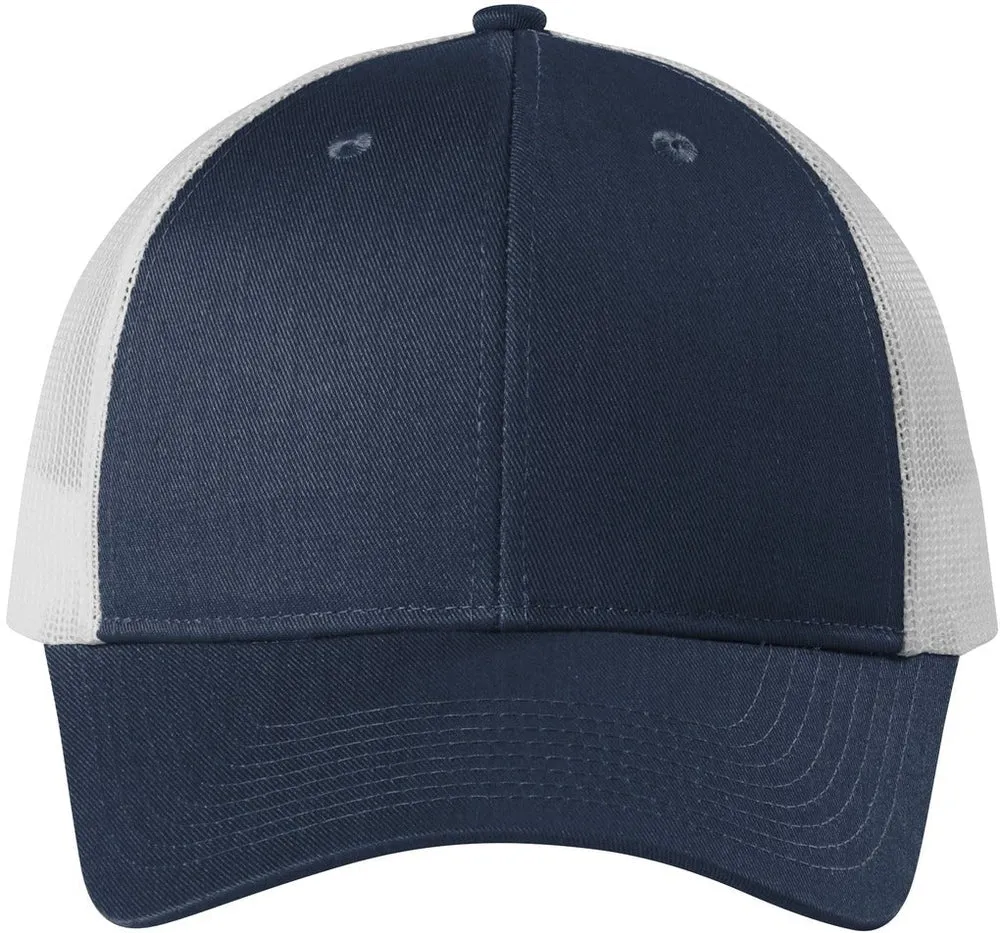 Port Authority Low-Profile Snapback Trucker Cap