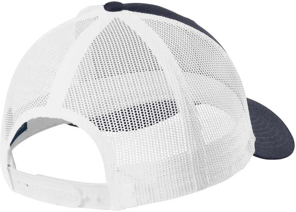 Port Authority Low-Profile Snapback Trucker Cap