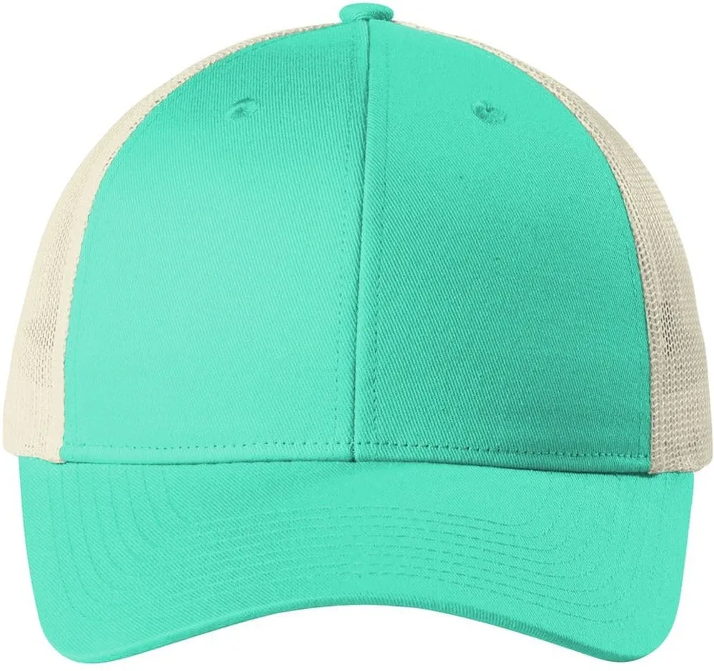Port Authority Low-Profile Snapback Trucker Cap