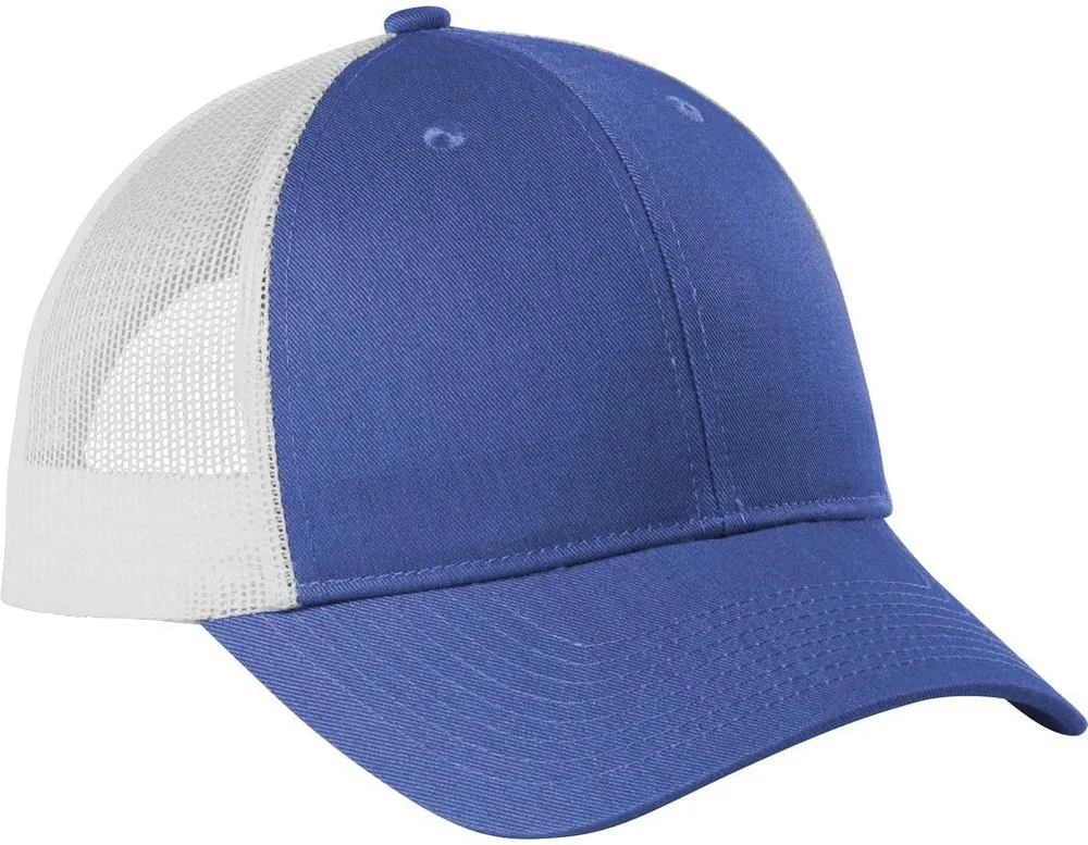 Port Authority Low-Profile Snapback Trucker Cap