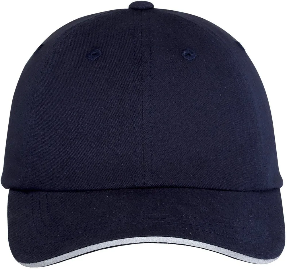 Port Authority Reflective Sandwich Bill Cap