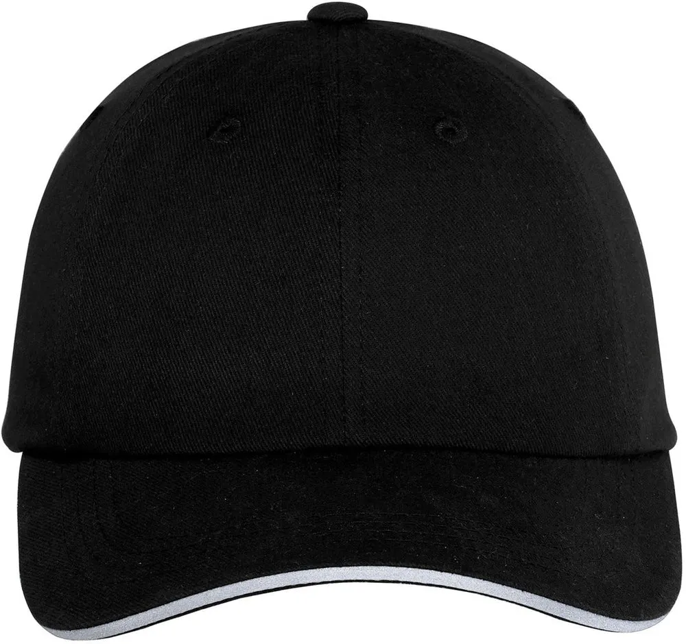 Port Authority Reflective Sandwich Bill Cap