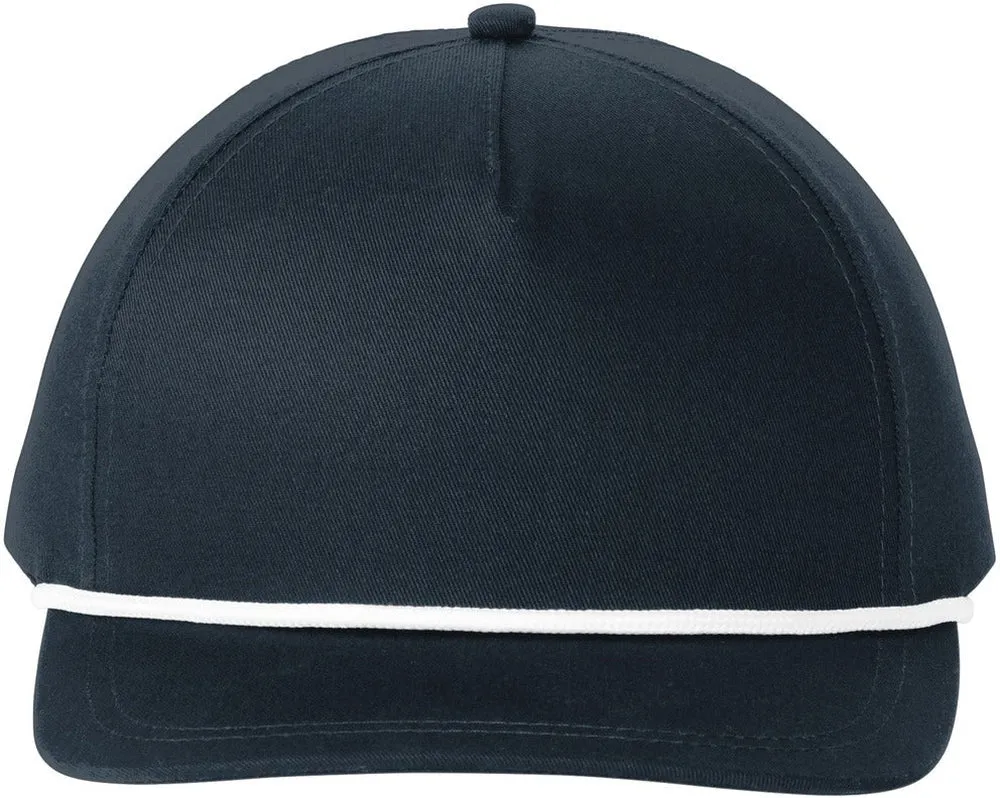 Port Authority Snapback Five-Panel Rope Cap
