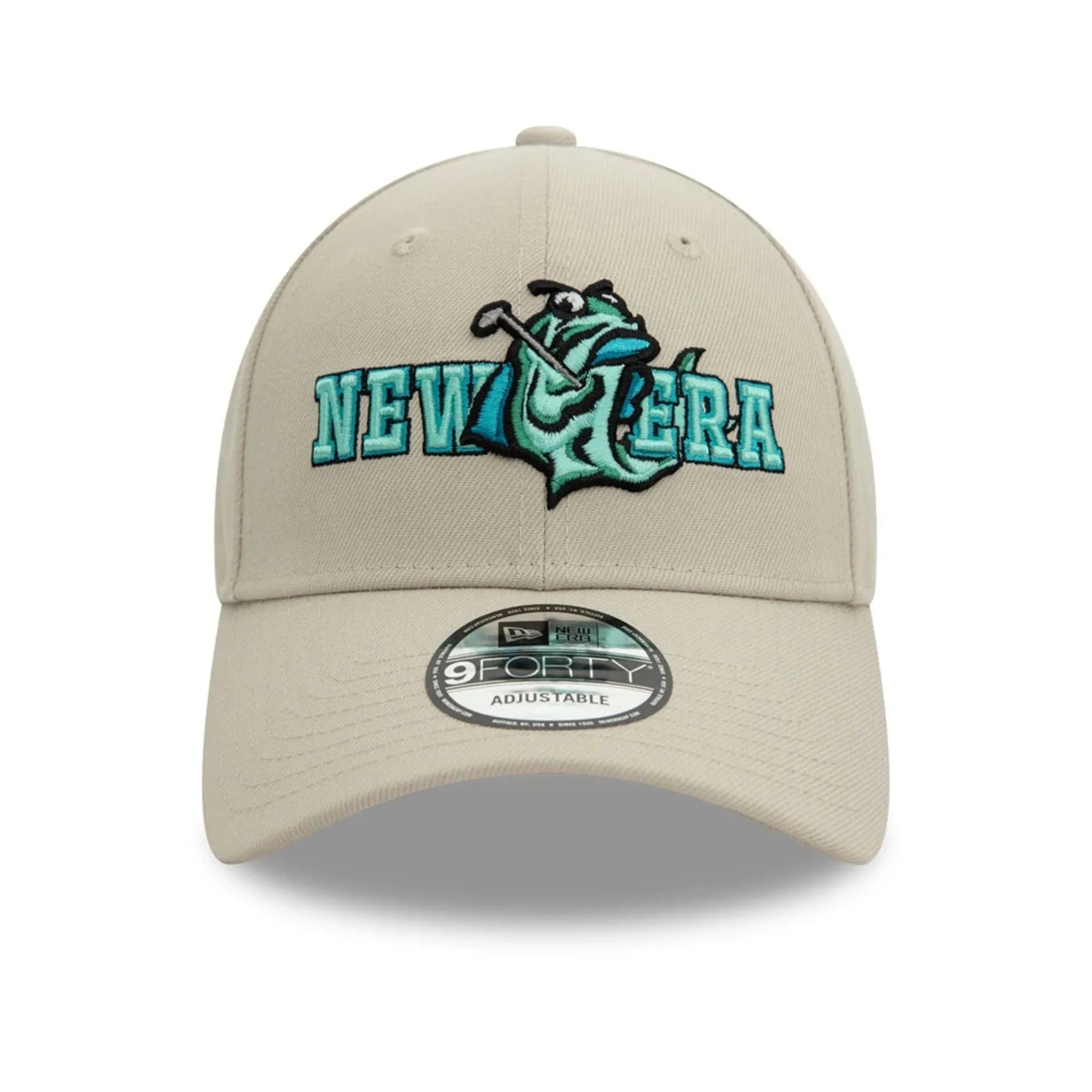 Recycled New Era Catfish Cream 9FORTY Adjustable Cap Billy J
