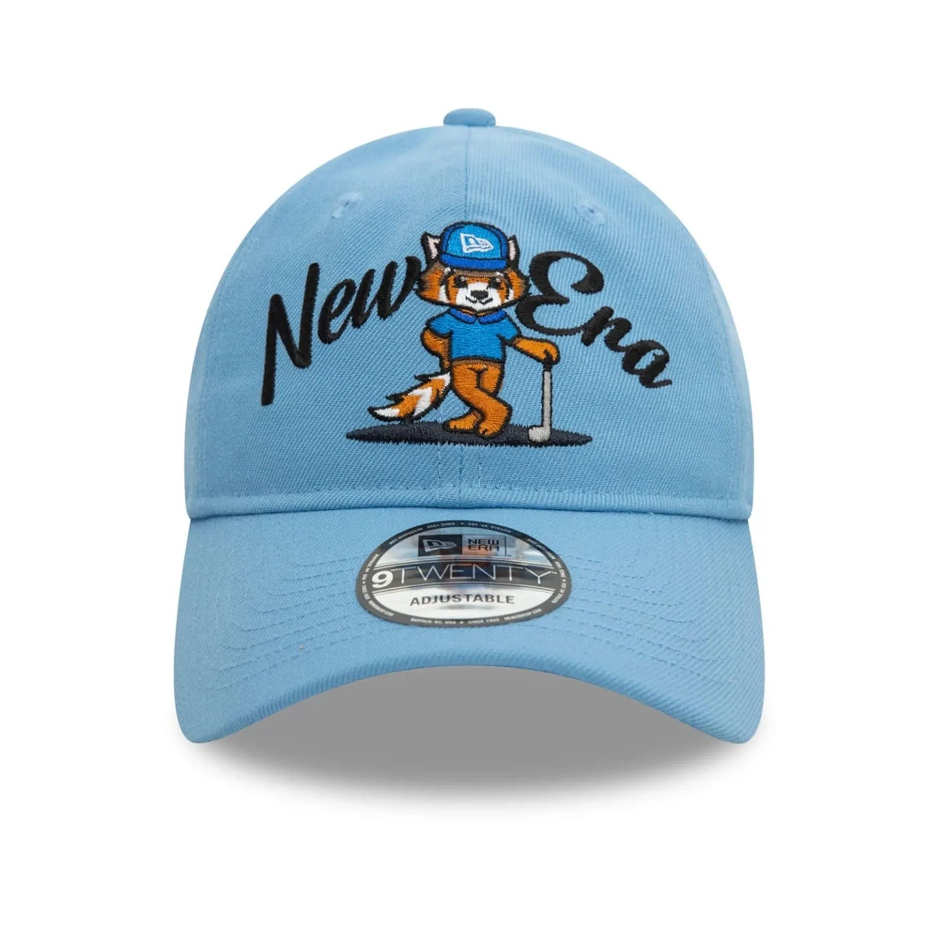 Recycled New Era Red Panda Pastel Blue 9TWENTY Adjustable Cap Billy J