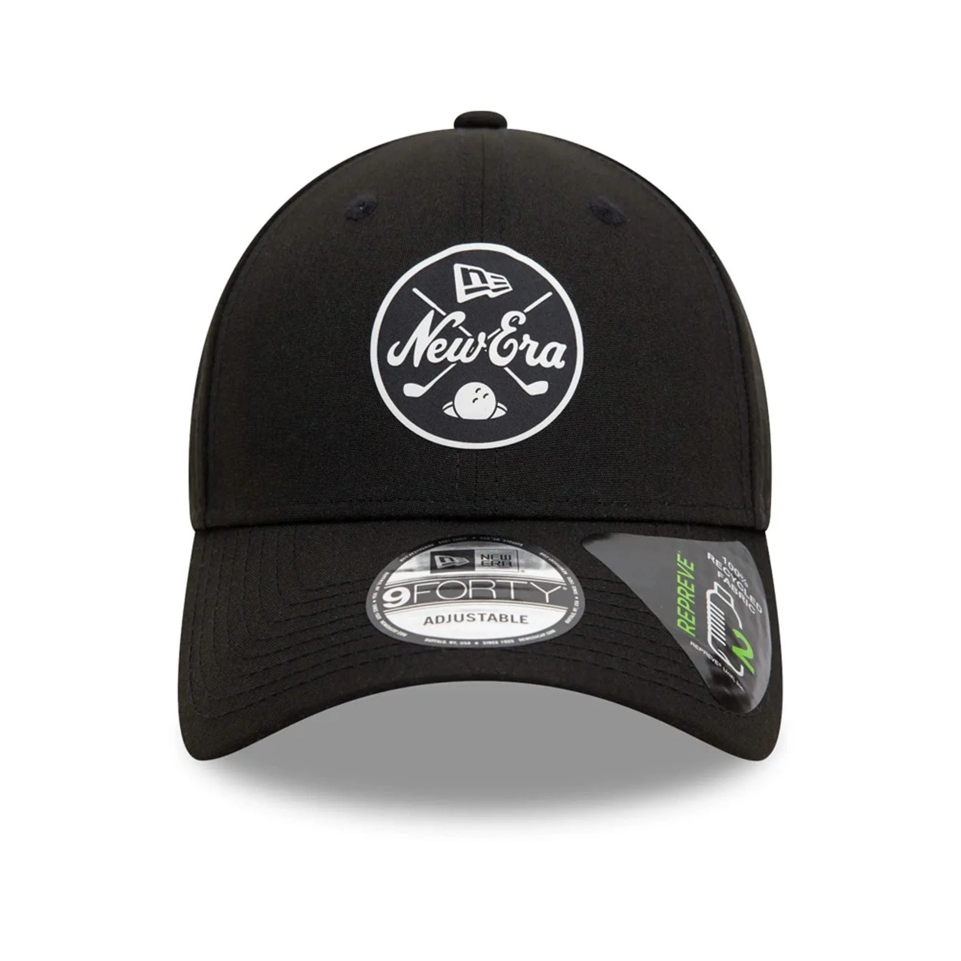 Repreve New Era Mono Black 9FORTY Adjustable Cap Billy J