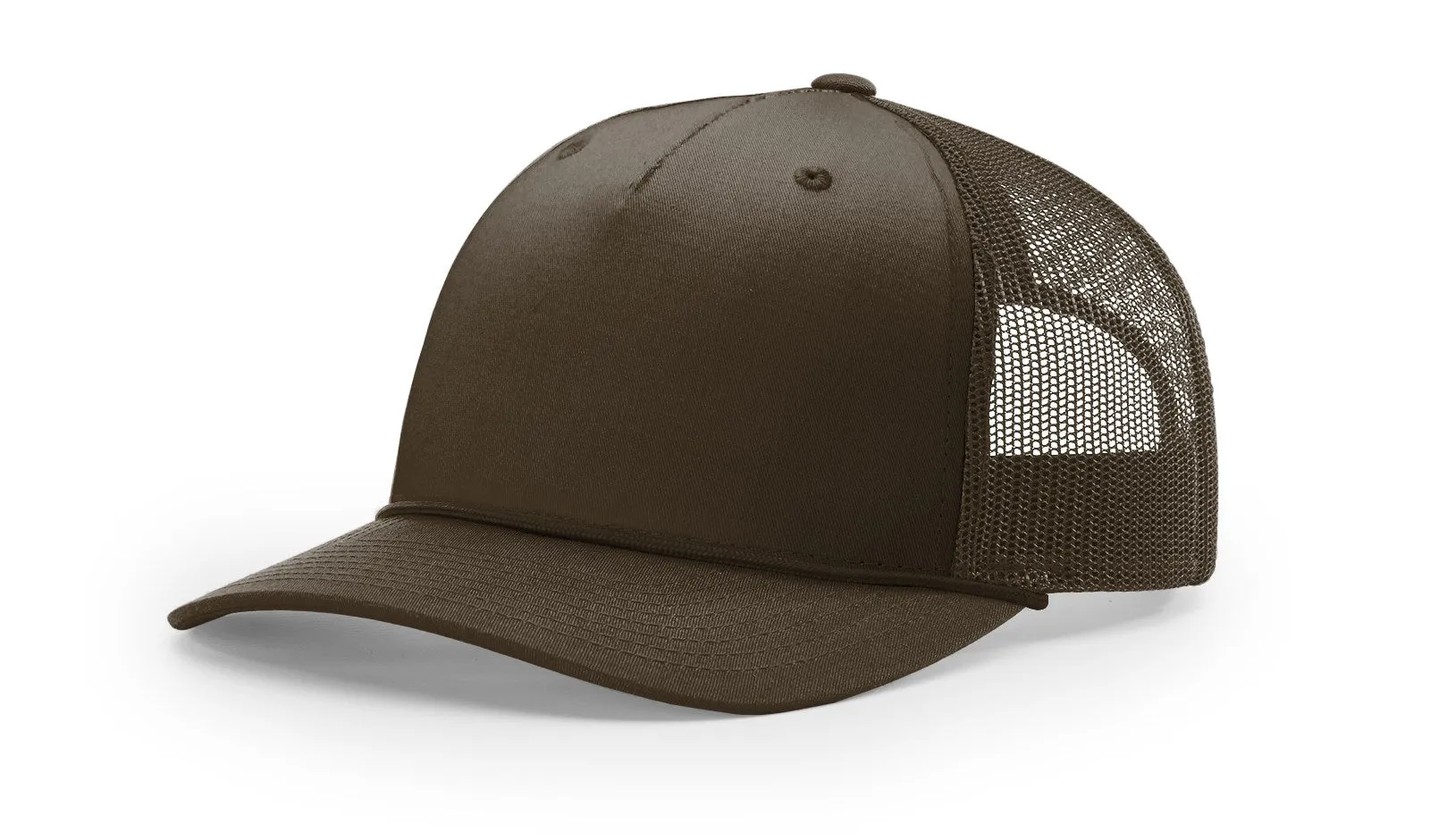 Richardson Five Panel Trucker With Rope