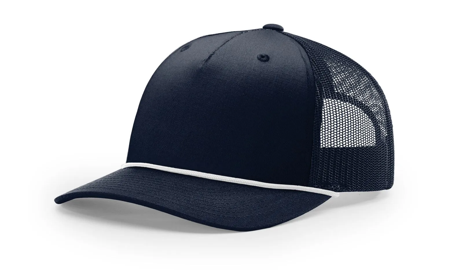 Richardson Five Panel Trucker With Rope