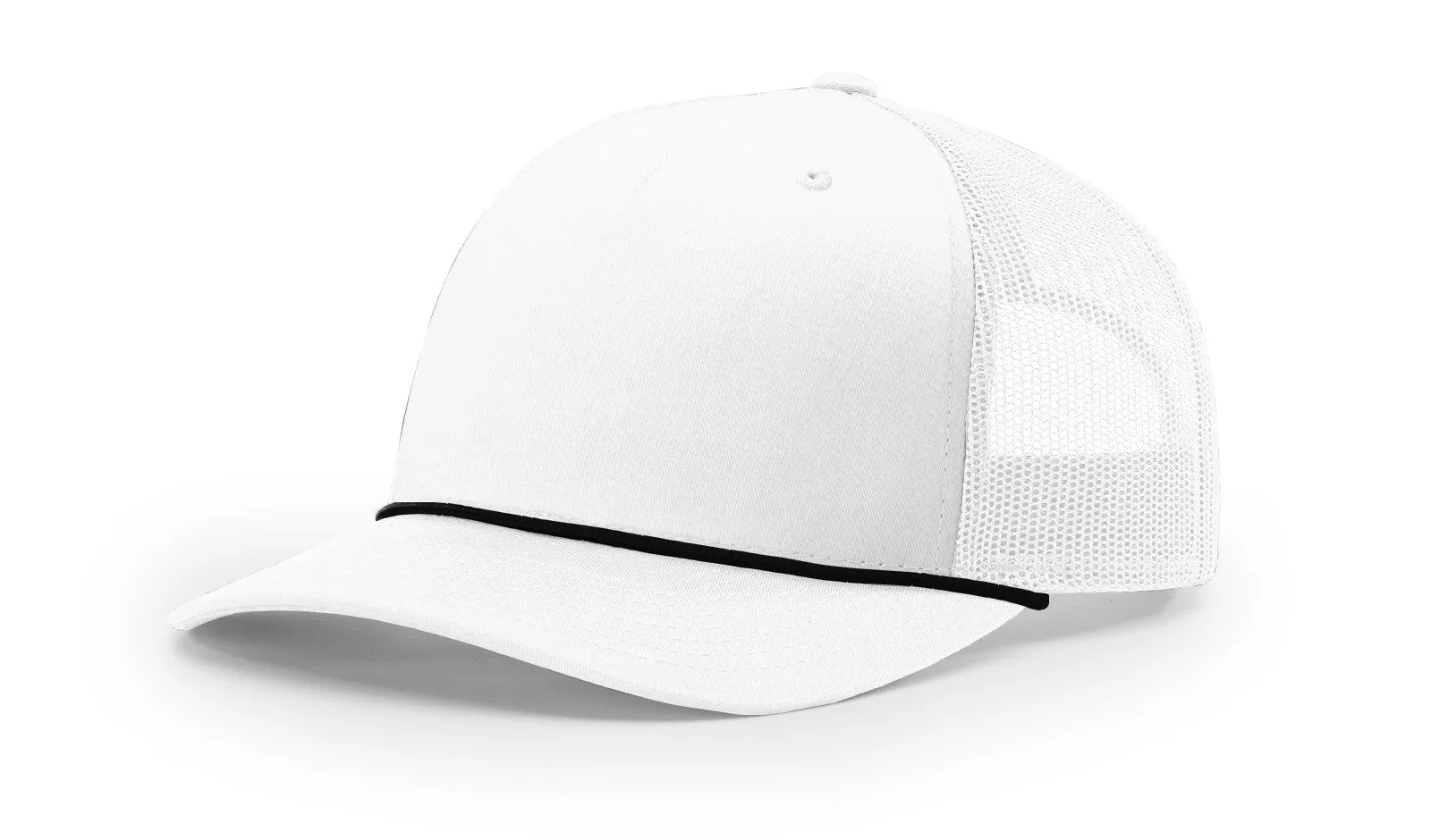 Richardson Five Panel Trucker With Rope