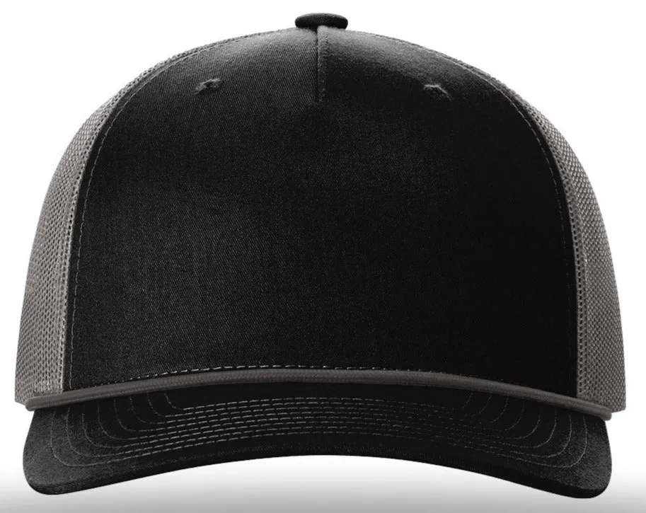 Richardson Five Panel Trucker With Rope