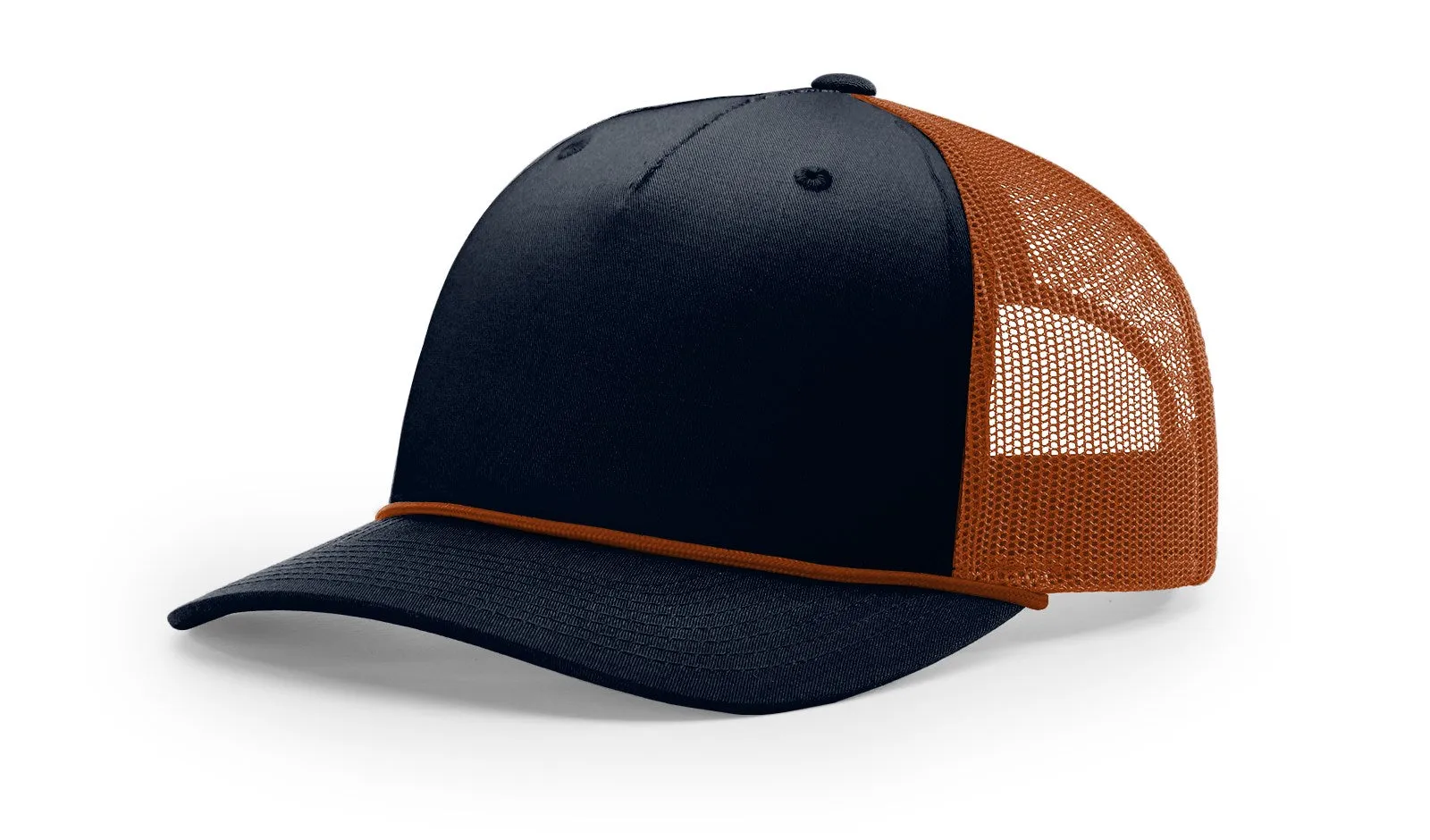 Richardson Five Panel Trucker With Rope