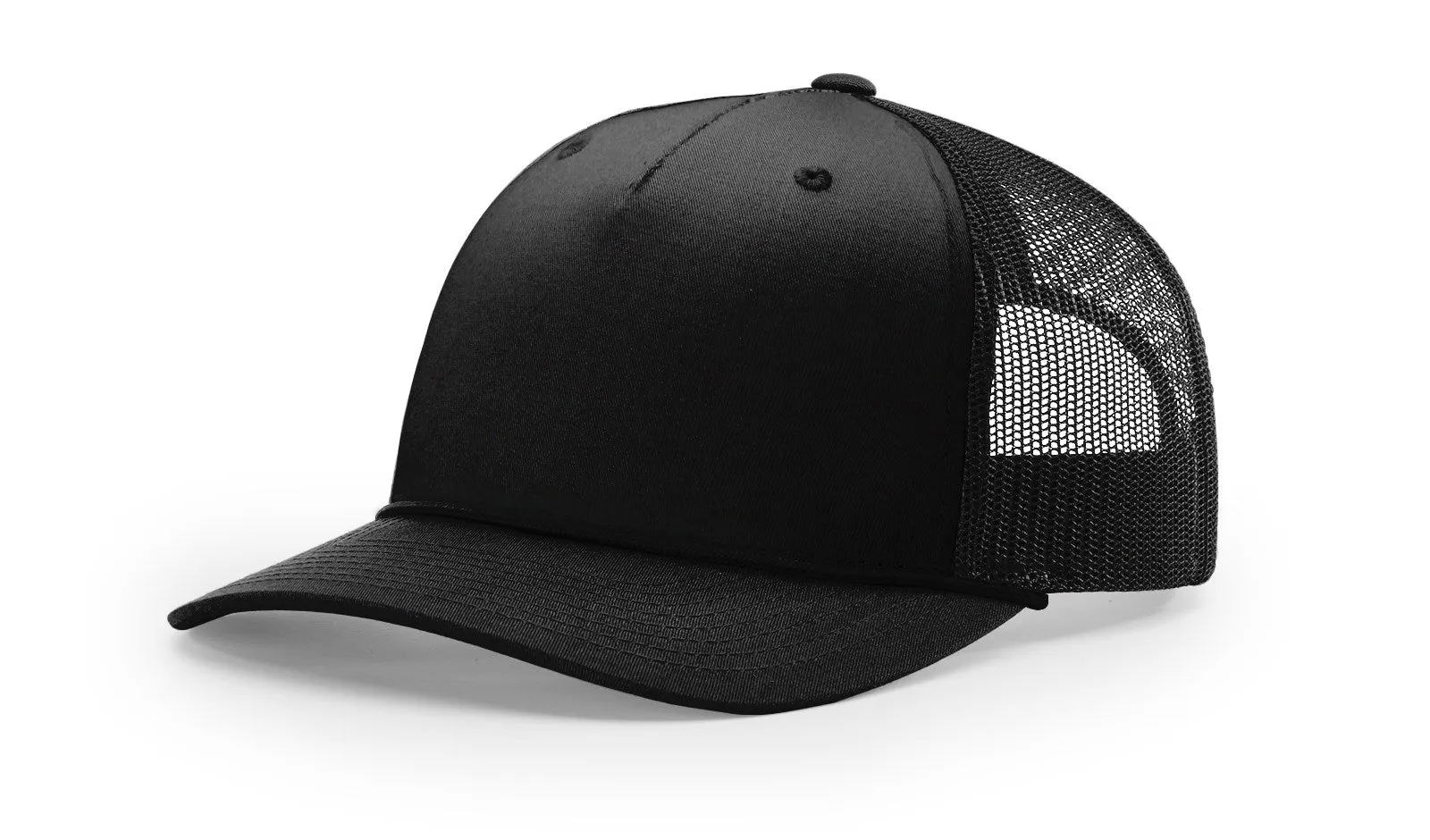 Richardson Five Panel Trucker With Rope