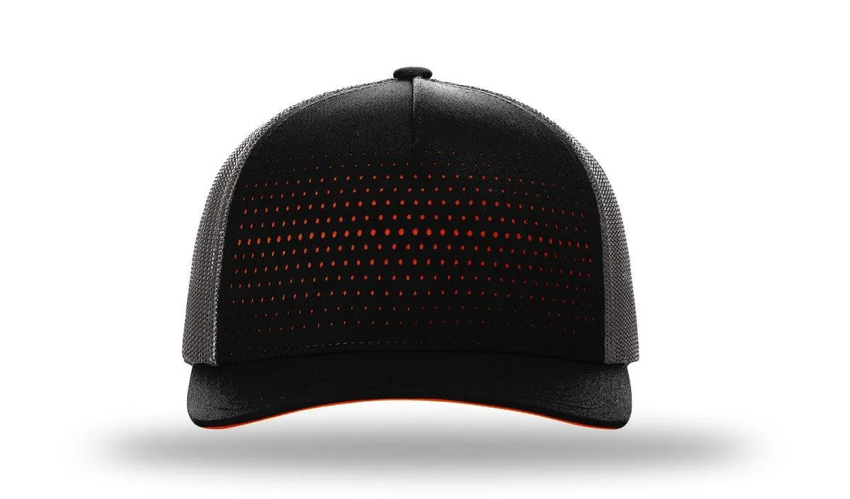 Richardson Laser Cut Five Panel Trucker