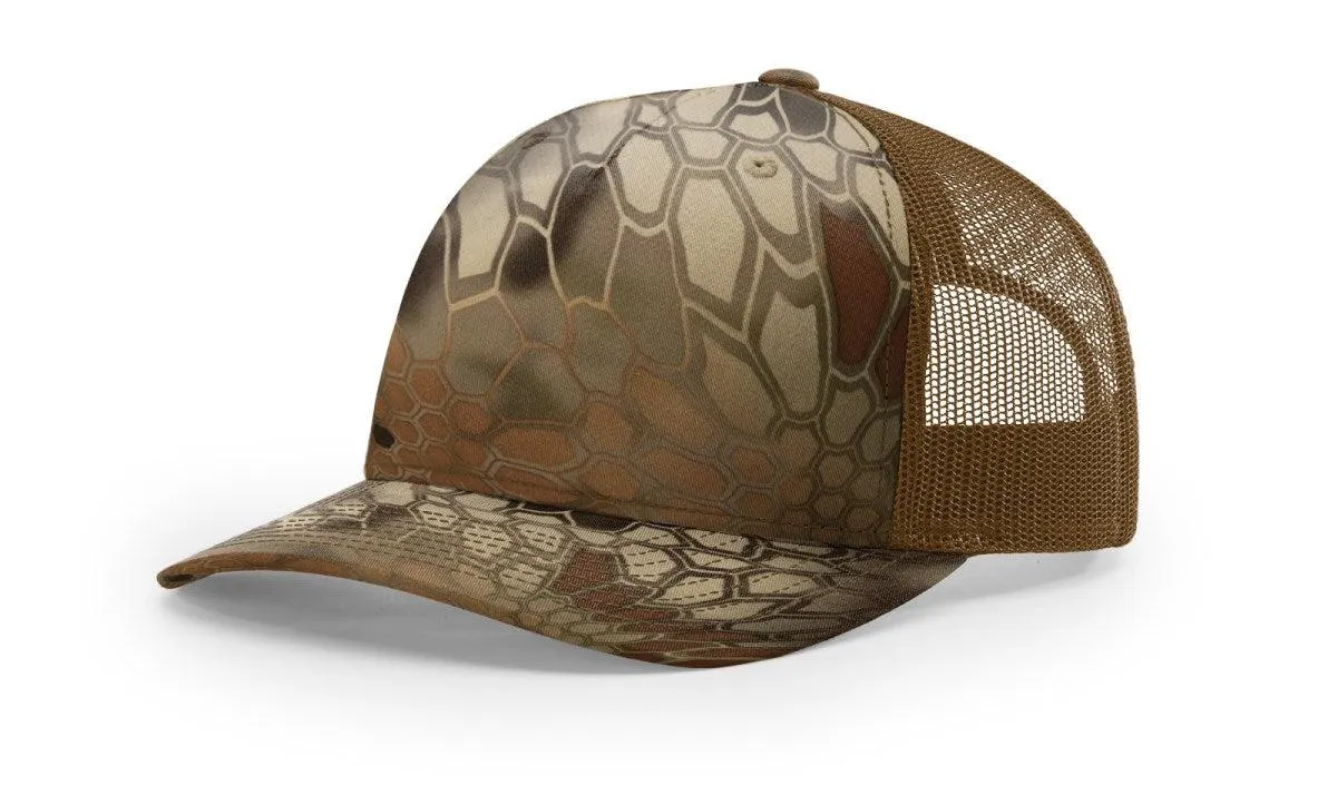 Richardson Printed Five Panel Trucker