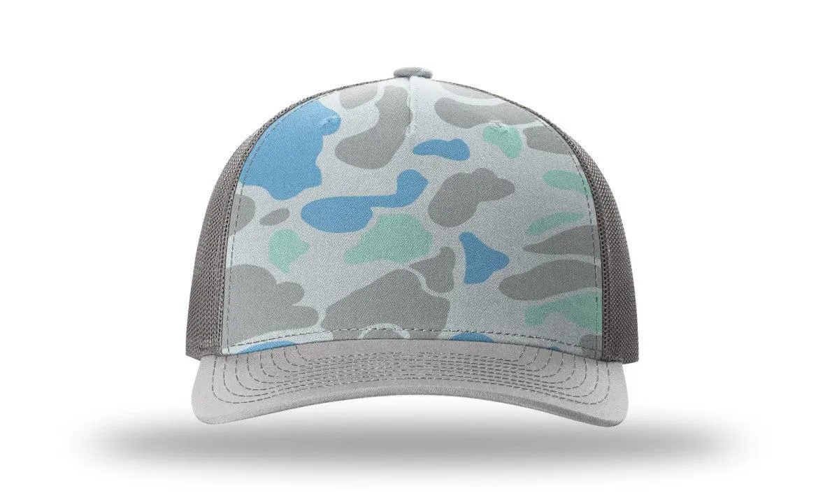 Richardson Printed Five Panel Trucker