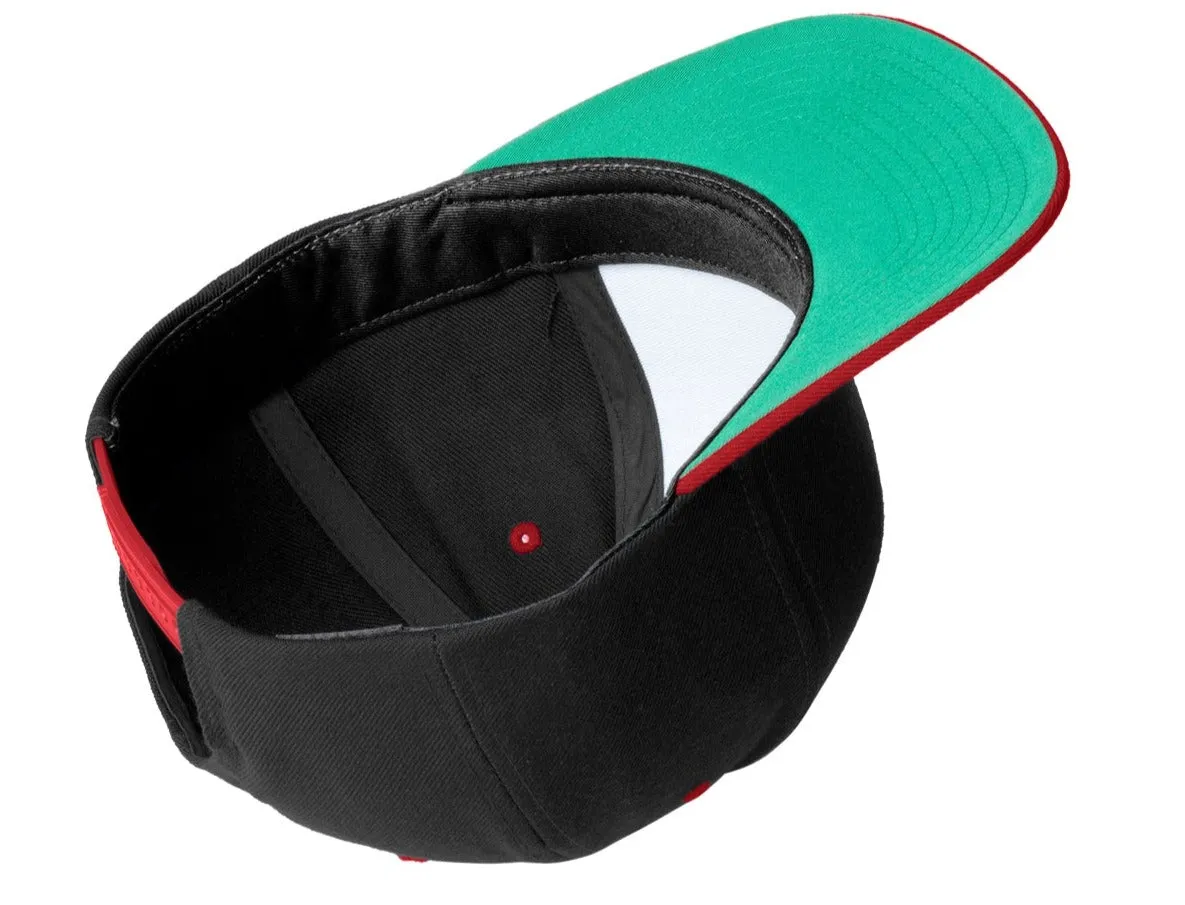 Sport-Tek Flat Bill Snapback Cap