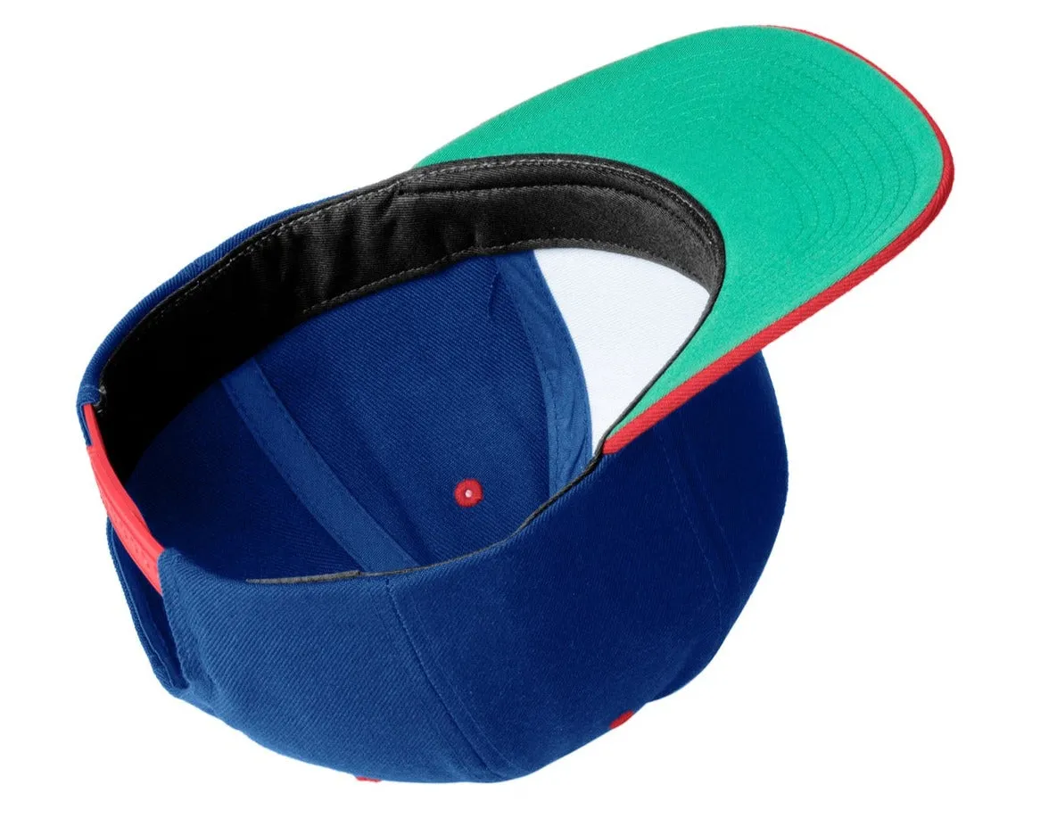 Sport-Tek Flat Bill Snapback Cap