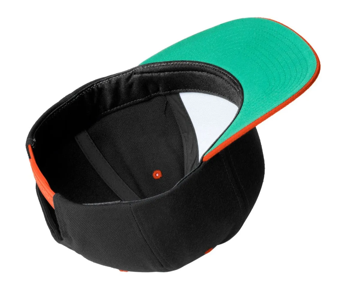Sport-Tek Flat Bill Snapback Cap