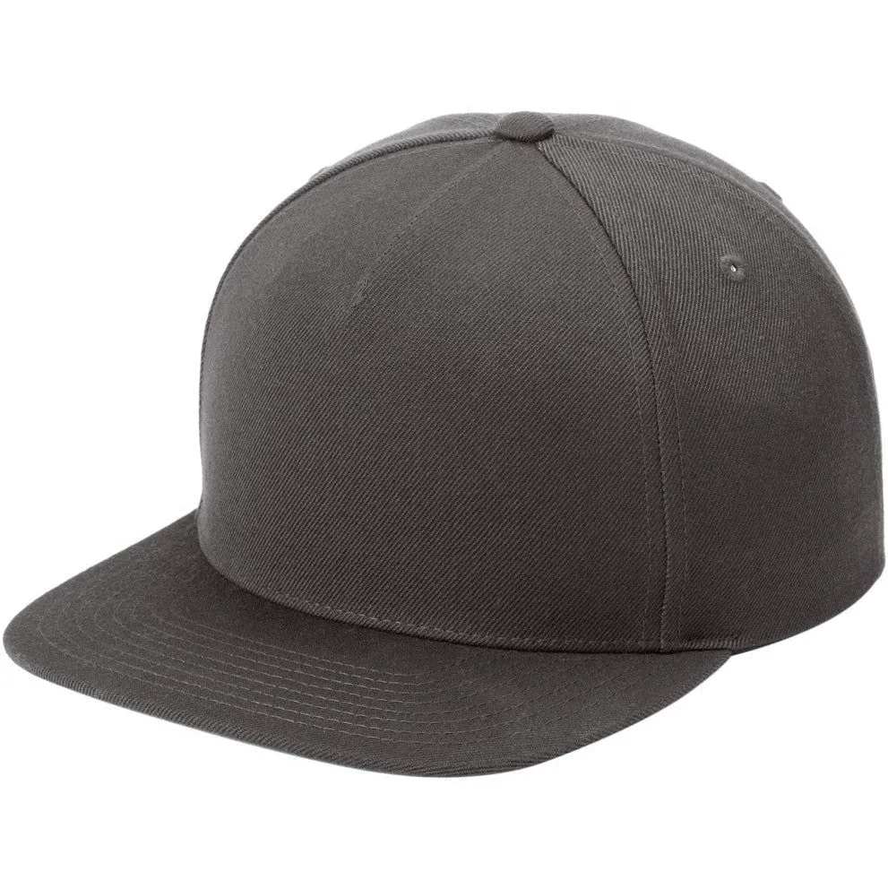 Sport-Tek Yupoong Premium 5-Panel Snapback Cap