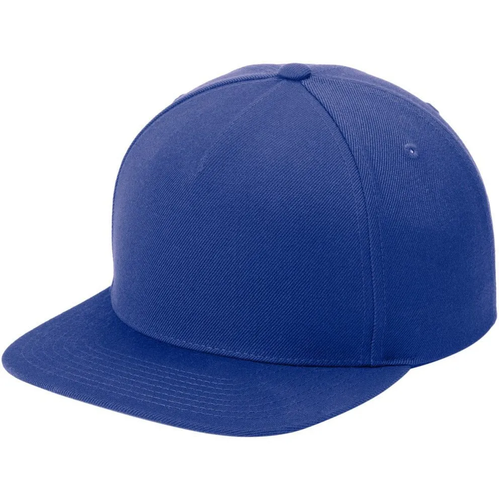 Sport-Tek Yupoong Premium 5-Panel Snapback Cap