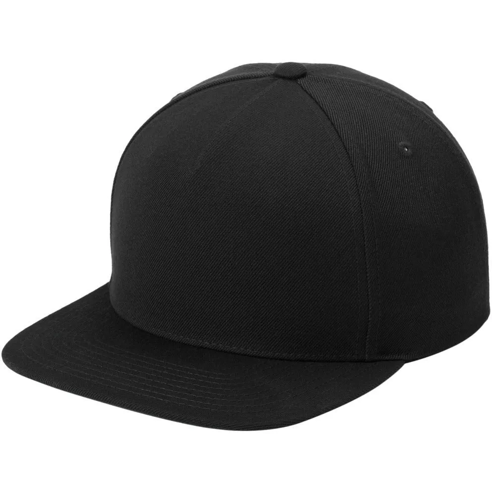 Sport-Tek Yupoong Premium 5-Panel Snapback Cap